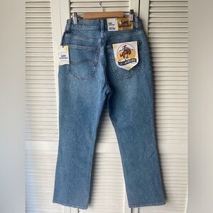 LEE x Daydreamer Denim high rise crop boot cut jeans